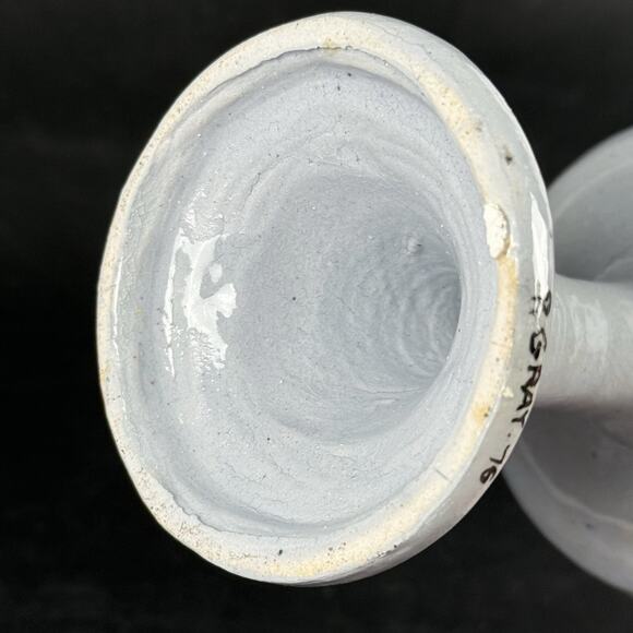 Vtg Studio Pottery Bird Chalice Goblet Votive Holder Hand Thrown Signed P. Gray - Picture 6 of 9